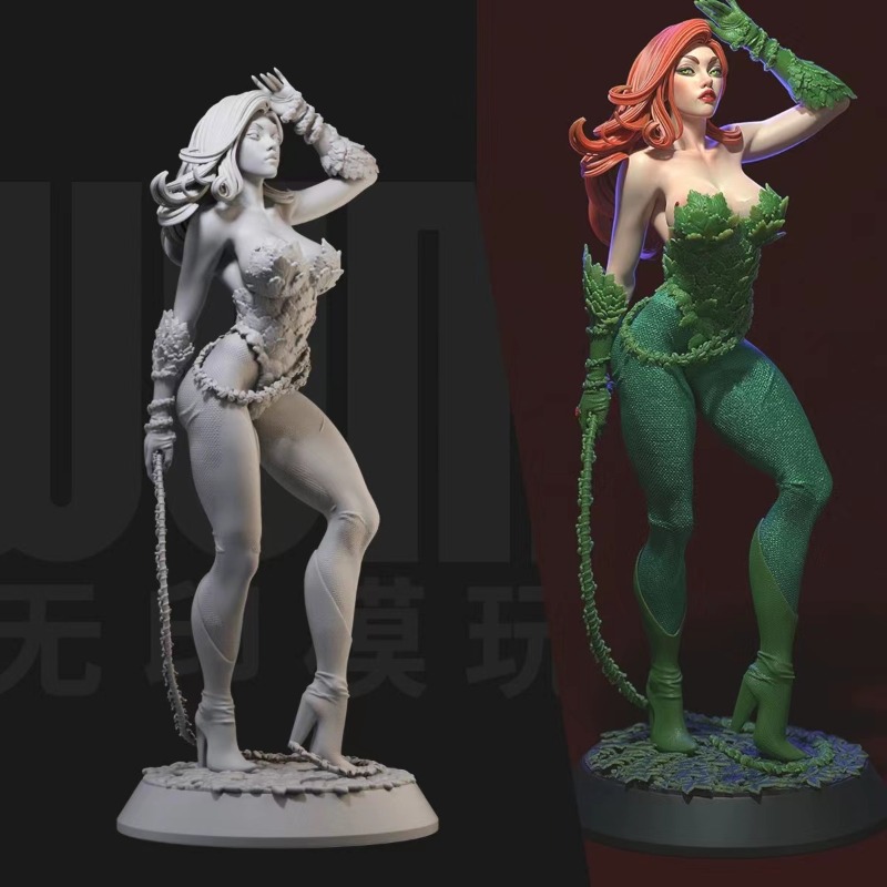 Science Hobby Kit - ミニチュア樹脂フィギュアキットフォレストクイーン、サイエンスフィクション、ホビー、未組み立ておよび未塗装、送料無料、1:24スケール