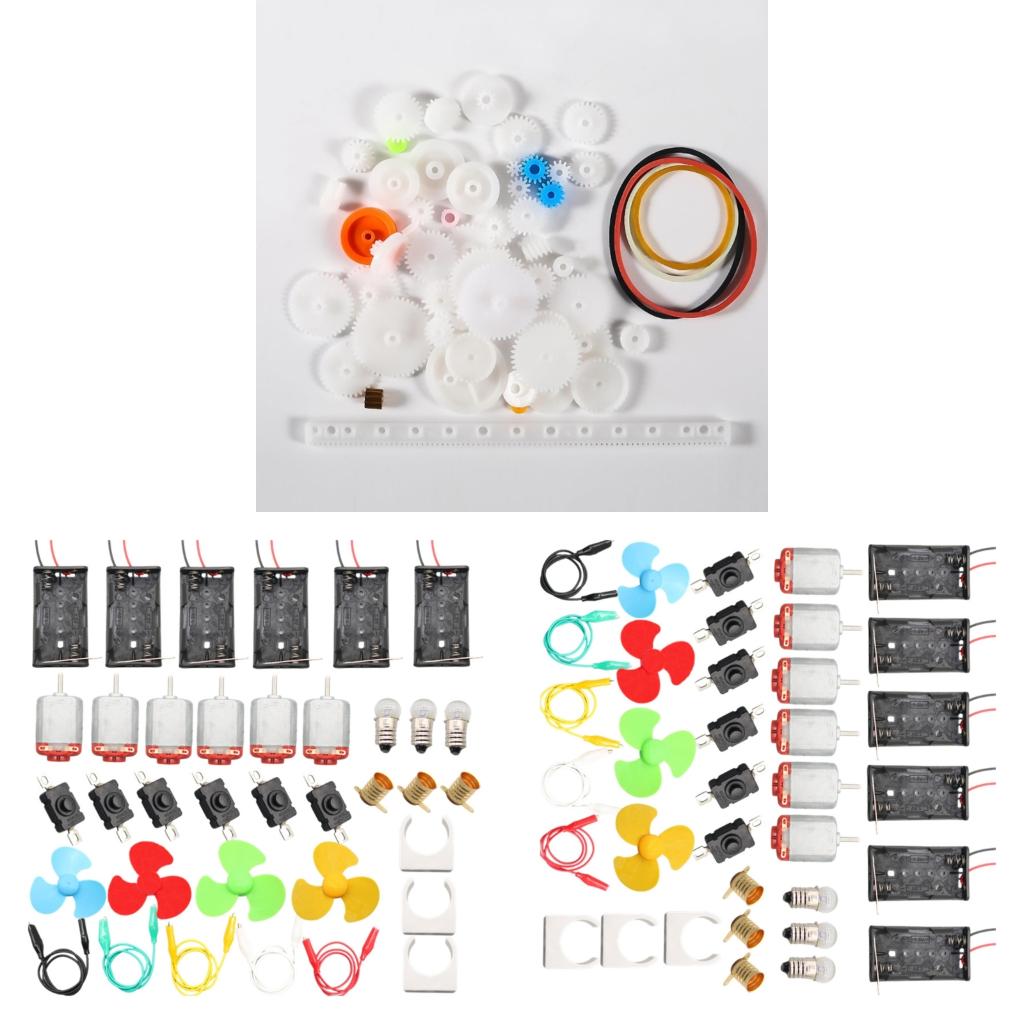Science Hobby Kit - モーターキットステムおもちゃ3V-12Vアセンブリおもちゃ教育おもちゃを子供向け