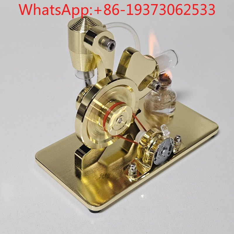 Science Toy - エンジン発電機 蒸気エンジン エンジン物理学 科学普及科学実験 教育玩具モデル 子供向け