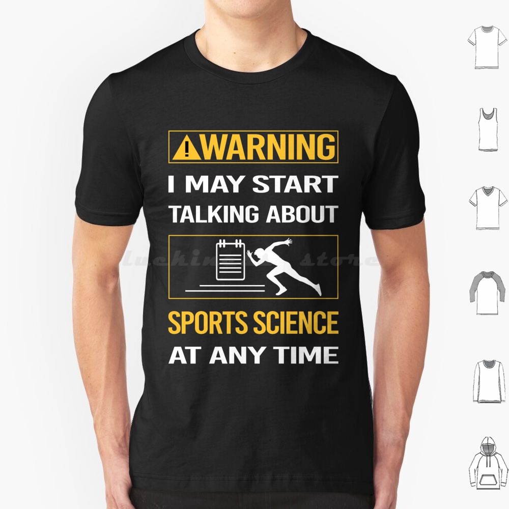 Science And Hobby - 面白い警告スポーツ科学 T シャツ綿男性女性 DIY プリント警告スポーツ科学趣味