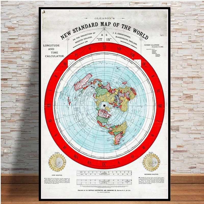 Star Map Poster - 家のポスターとプリント,フラット地球,映画,世界地図,モダンな絵画,リビングルームの壁の写真,家のコレクションの装飾,1892