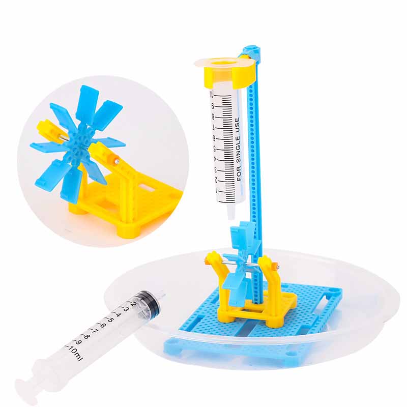 Science Kit - DIYウォーターホイールカー科学技術、少量生産、子供向けの科学実験、教材、パズルおもちゃ、材料キット