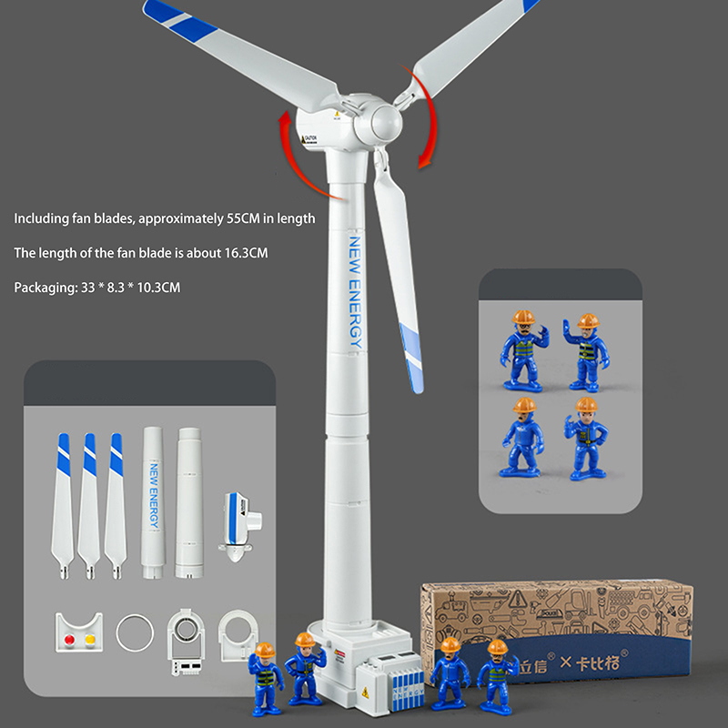 Science Toy - 子供用風力タービンモデルシミュレーションおもちゃ - 大型科学キット