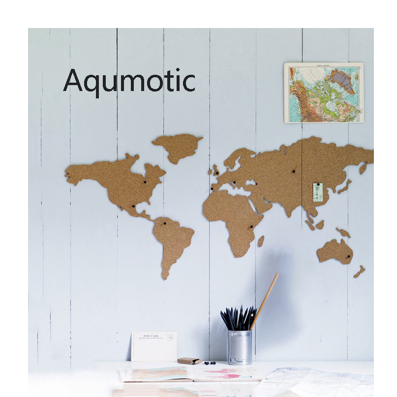 Aqumatic Cork世界地図旅行メッセージボード世界地 - Star Map Poster のレビューと価格