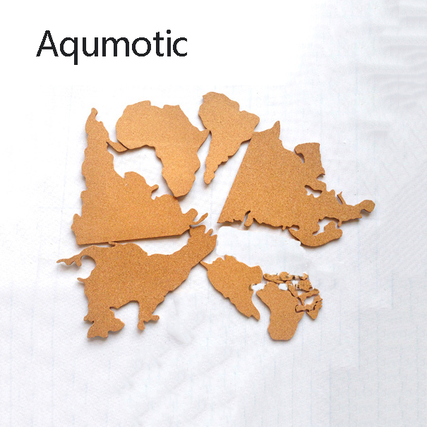 Aqumatic Cork世界地図旅行メッセージボード世界地 - Star Map Poster のレビューと価格