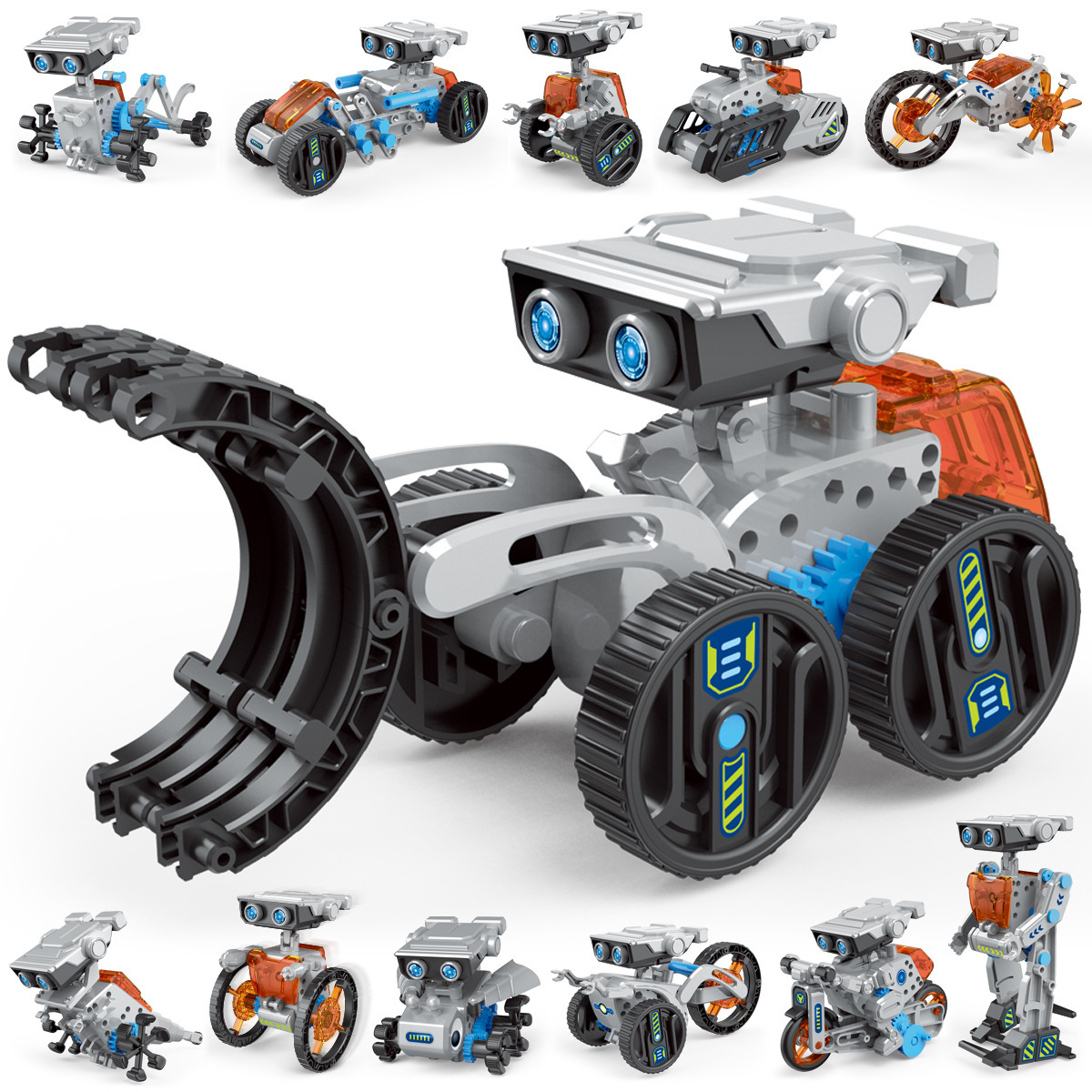 12 in 1 科学実験ソーラーロボットおもちゃ DIY ビ - Science Toy のレビューと価格