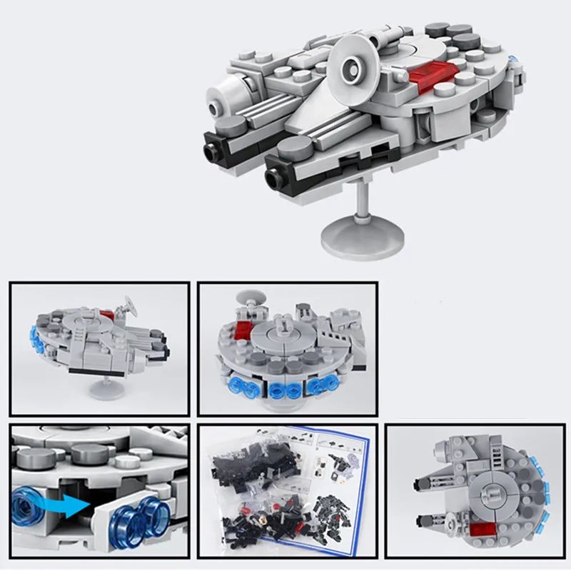 クラシックスターファイター飛行機宇宙船ビルディングブロックセ - Science Toy のレビューと価格