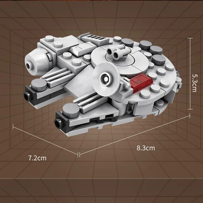 クラシックスターファイター飛行機宇宙船ビルディングブロックセ - Science Toy のレビューと価格