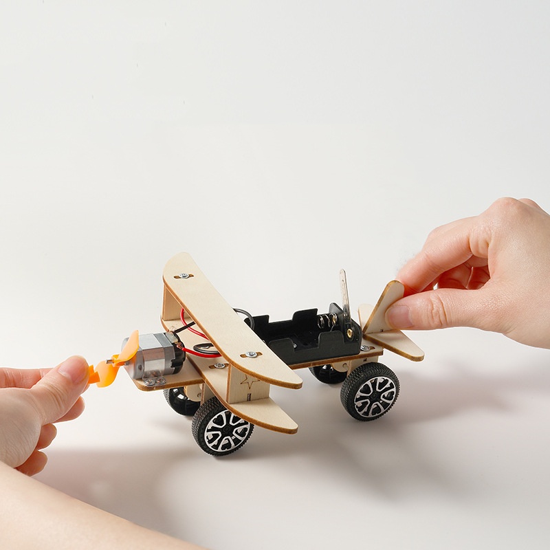 DIY 組み立て式電動グライダー木製飛行機模型科学実験キット - Science Hobby Kit のレビューと価格