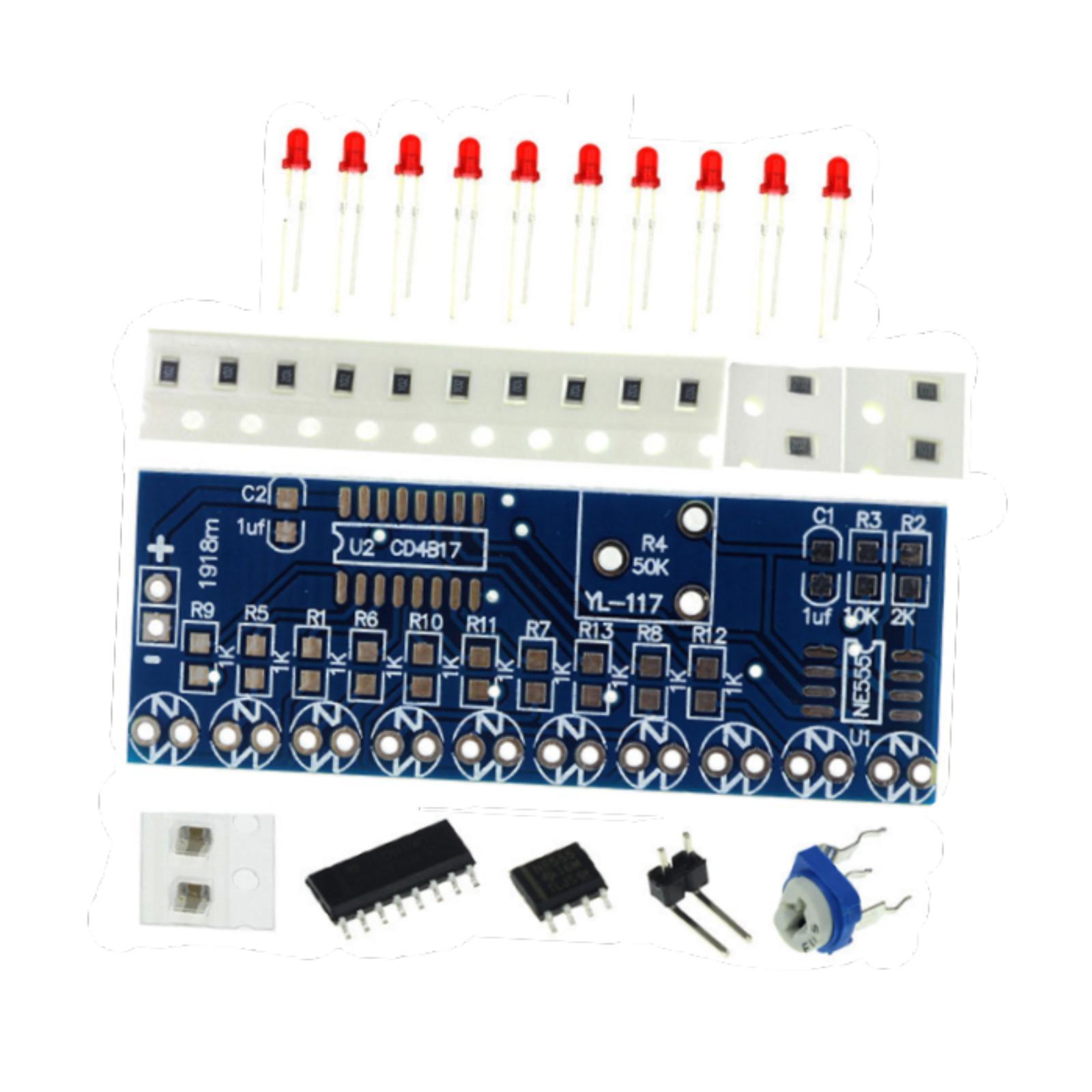 ランニングライトボード DIY 電子回路キット NE555  - Science Hobby Kit のレビューと価格