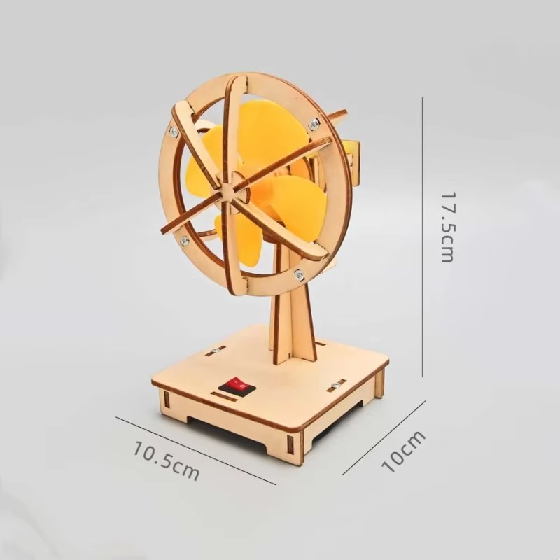 楽しい STEAM DIY 科学実験キット 電気振動ファン  - Science Hobby Kit のレビューと価格