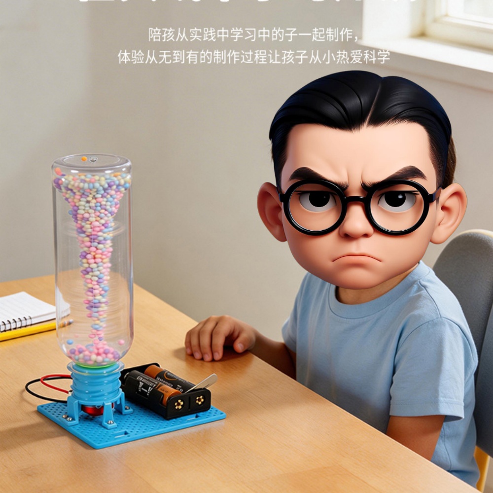 電気トルネードメーカー DIY STEM キット科学実験教育 - Science Hobby Kit のレビューと価格
