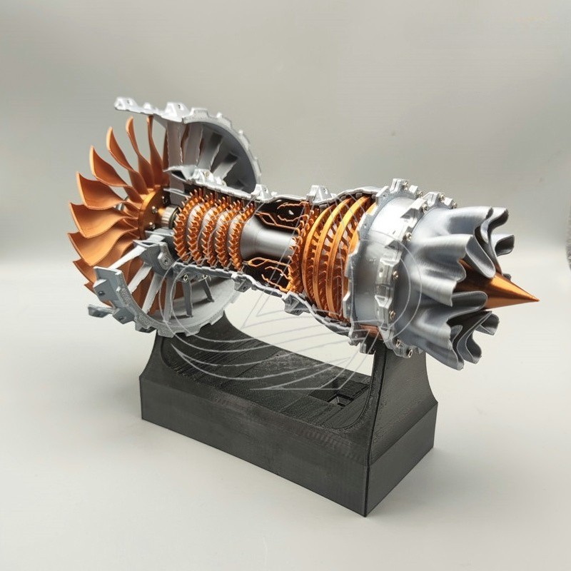 ミニターボファンエンジンモデル、実用可能なジェット航空機モー - Science Hobby Kit のレビューと価格