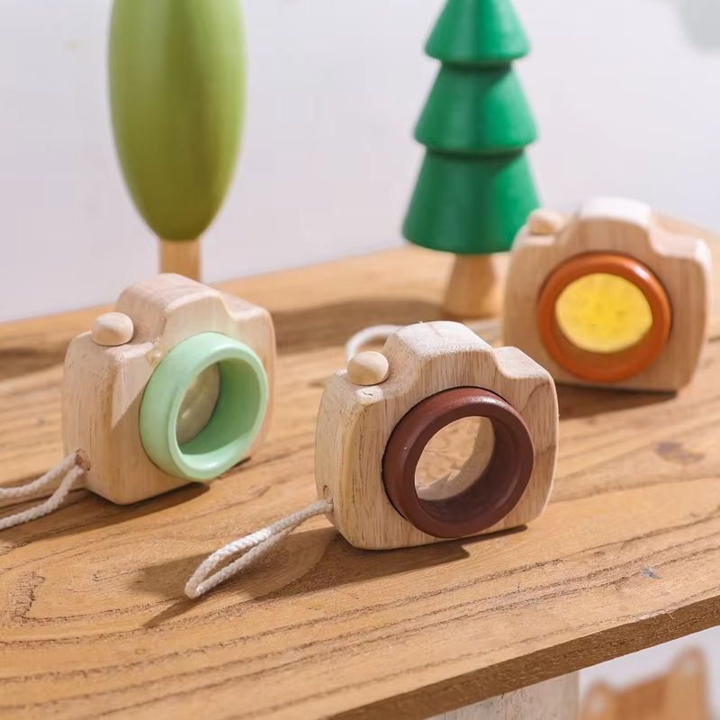木製虫眼鏡 ミニカメラ型 持ち運び簡単 屋外STEM玩具 学 - Science Toy のレビューと価格
