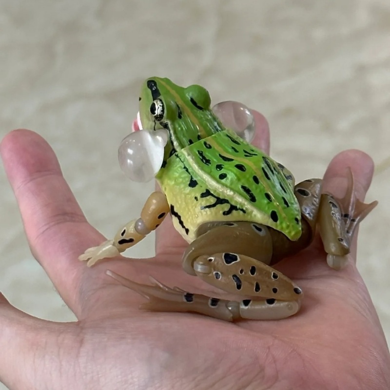 バンダイ公式リアルな黒点カエル ガシャポン - 科学自然動物 - Science Toy のレビューと価格