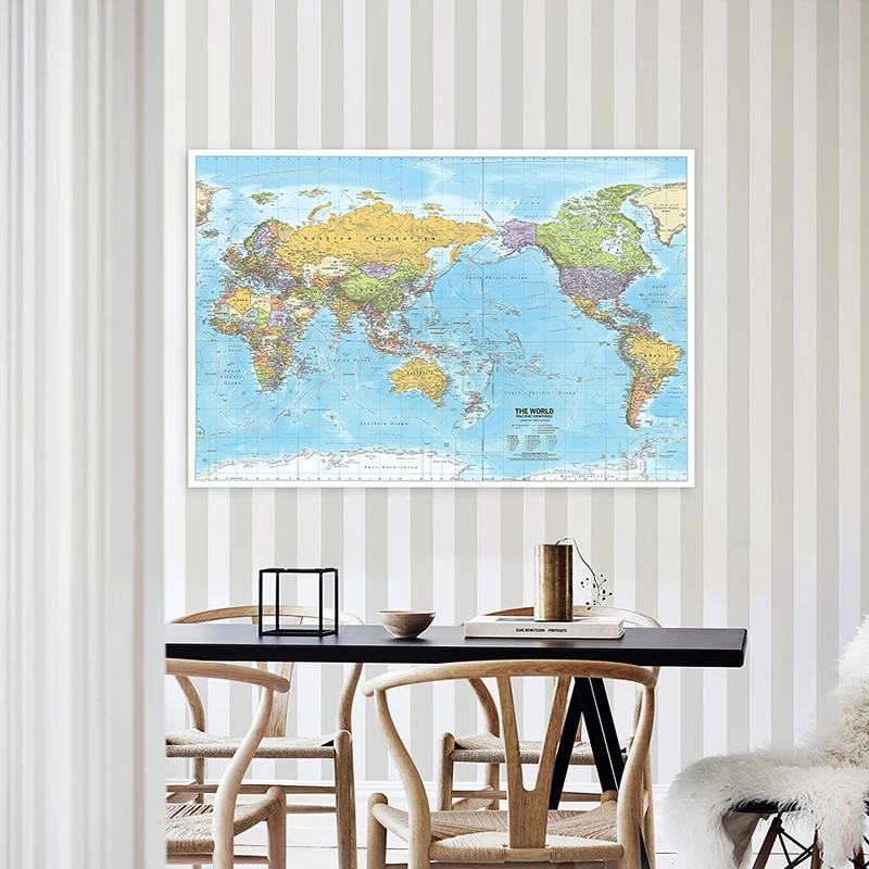 世界地図 2012 生地大型ポスタープリント壁掛けアート背景 - Star Map Poster のレビューと価格