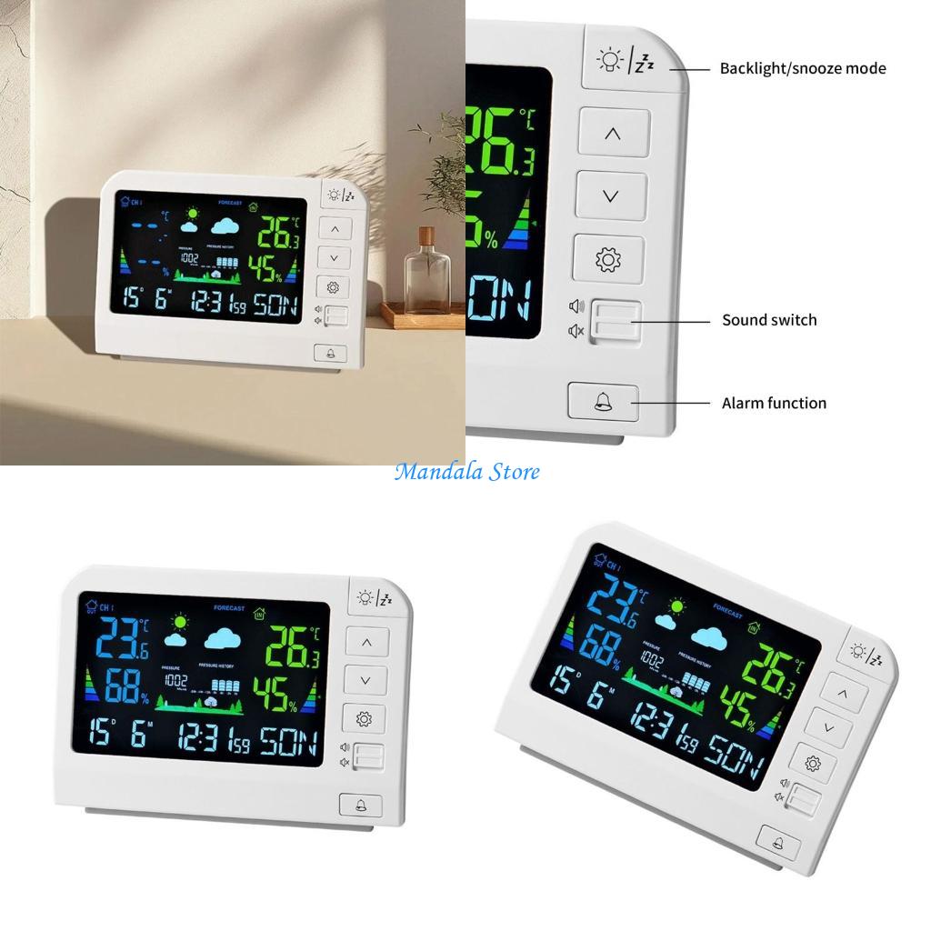 U2JC 家庭用ワイヤレス気象観測所、原子時計付き屋内/屋外 - Weather Station Indoor のレビューと価格