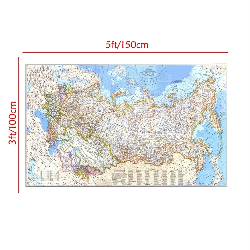 世界地図のレトロなポスター,ロシアの壁画,絵画,教育,事務用 - Star Map Poster のレビューと価格